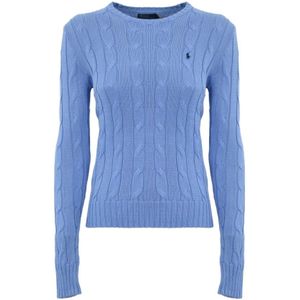 Polo Ralph Lauren, Dames, Truien, Blauw, Maat: L Katoen,