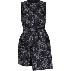 Max Mara, Dames, Jumpsuits & Playsuits, Zwart, Maat: M Zijde,