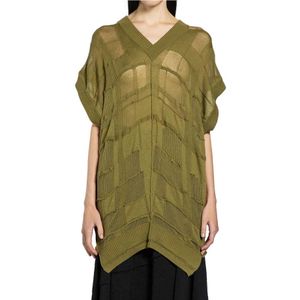 Halos, Dames, Truien, Groen, Maat: M Katoen,