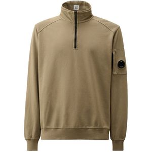 C.p. Company, Heren, Sweatshirts & Hoodies, Beige, Maat: 2XL Fleece,