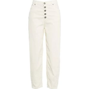 Dondup, Dames, Broeken, Wit, Maat: W28