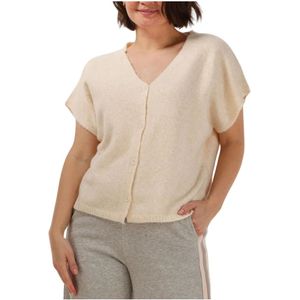 Ydence, Dames, Truien, Beige, Maat: S