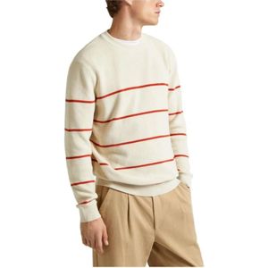 Pepe Jeans, Heren, Truien, Wit, Maat: L Katoen,