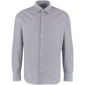 THE (Alphabet), Heren, Overhemden, Veelkleurig, Maat: XL Katoen,