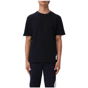 Thom Browne, Heren, Tops, Blauw, Maat: S