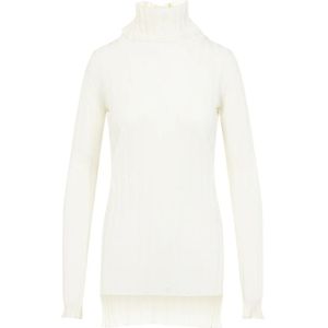 Carven, Dames, Truien, Wit, Maat: XS Zijde,