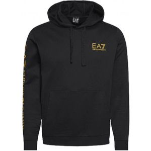 Emporio Armani Ea7, Heren, Sweatshirts & Hoodies, Zwart, Maat: M