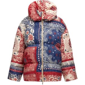 Roberto Cavalli, Dames, Jassen, Veelkleurig, Maat: 2XS Poliester,