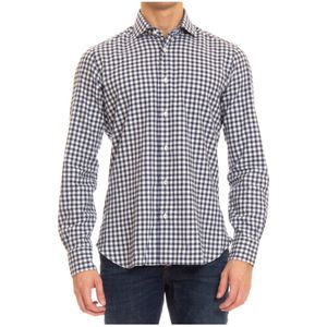 Barba, Heren, Overhemden, Wit, Maat: XL Katoen,