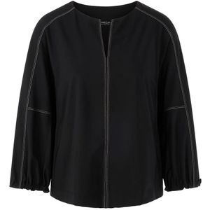 Marc Cain, Dames, Blouses & Shirts, Zwart, Maat: M