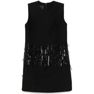 Valentino Garavani, Dames, Jurken, Zwart, Maat: XS Zijde,