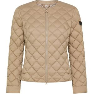 Peuterey, Dames, Jassen, Beige, Maat: L Nylon,