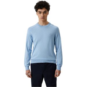 Trussardi, Heren, Truien, Blauw, Maat: XL Katoen,