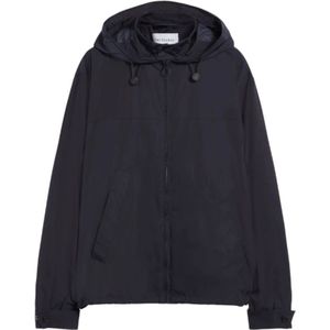 Trussardi, Heren, Jassen, Blauw, Maat: S Nylon,