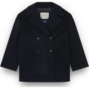Paul & Shark, Dames, Mantels, Blauw, Maat: S Kasjmier,