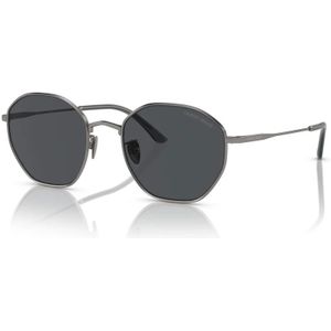 Giorgio Armani, Heren, Accessoires, Grijs, Maat: 52 MM