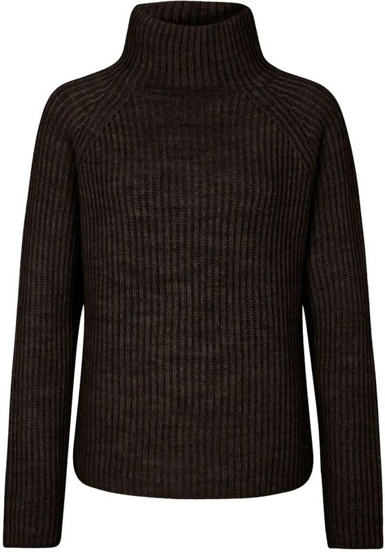 Drykorn - Arwen 10 - Pullover - Bruin - Wolmix