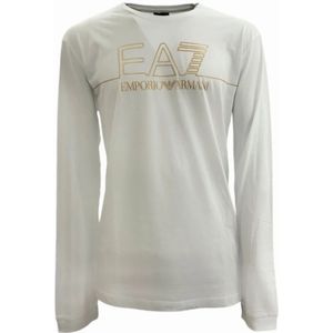 Emporio Armani Ea7, Heren, Tops, Wit, Maat: 3XL