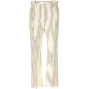 Tom Ford, Dames, Broeken, Wit, Maat: M Zijde,