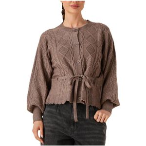 Co'Couture, Dames, Truien, Beige, Maat: XS Acryl,