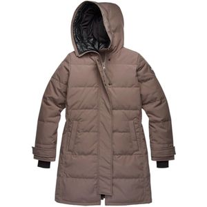 Canada Goose, Dames, Mantels, Beige, Maat: S Katoen,