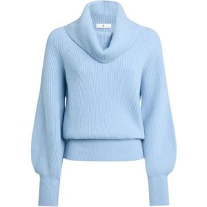 PT Torino, Dames, Truien, Blauw, Maat: S Wol,