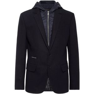 Philipp Plein, Heren, Jassen, Blauw, Maat: M Wol,