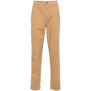 Peserico, Heren, Broeken, Bruin, Maat: 2XL Katoen,