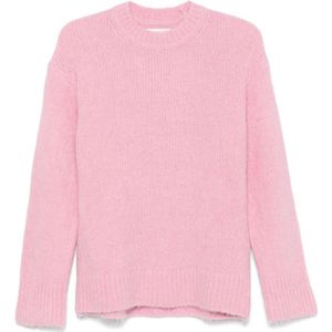 Samsøe Samsøe, Dames, Truien, Roze, Maat: XS Wol,