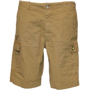 Lyle & Scott, Heren, Korte broeken, Beige, Maat: W33 Katoen,