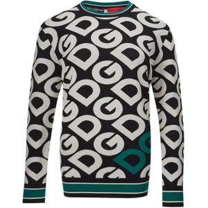 Dolce & Gabbana, Dames, Truien, Veelkleurig, Maat: S Katoen,