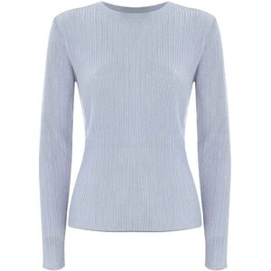 Kocca, Dames, Truien, Grijs, Maat: L Leer,