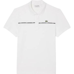 Lacoste, Heren, Tops, Wit, Maat: L