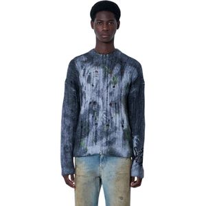 Acne Studios, Heren, Truien, Veelkleurig, Maat: S Wol,