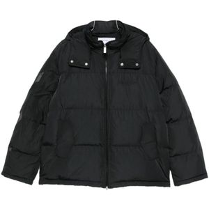 Off White, Heren, Jassen, Zwart, Maat: M Poliester,