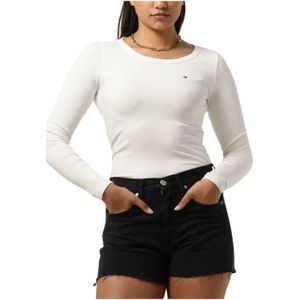 Tommy Hilfiger, Dames, Tops, Beige, Maat: XL