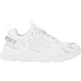Plein Sport Sneakers laag 'Track King'  zilver / wit