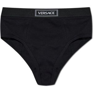 Versace, Dames, Ondergoed, Zwart, Maat: M Katoen,