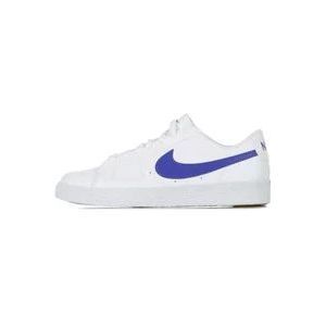 Nike Blazer Low GS Streetwear Schoenen , White , Dames , Maat: 38 1/2 EU
