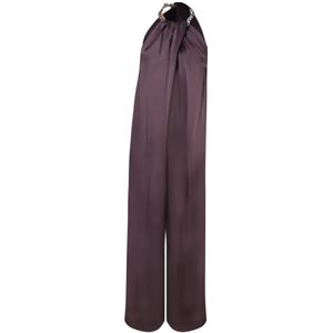 Stella McCartney, Dames, Jumpsuits & Playsuits, Paars, Maat: 2XS Viscose,