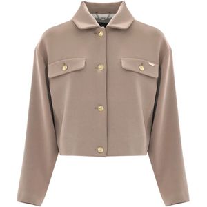 Kocca, Dames, Jassen, Beige, Maat: S Viscose,