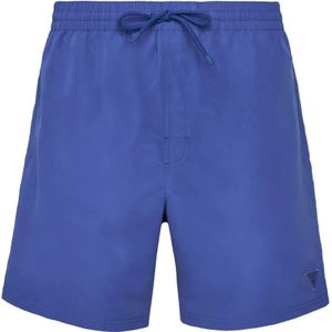 Guess, Heren, Badkleding, Blauw, Maat: M Poliester,