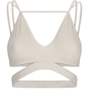 Andrea Adamo, Dames, Tops, Wit, Maat: S Jersey,