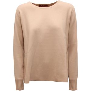 Max Mara, Dames, Truien, Beige, Maat: S Viscose,