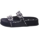 Paul Green - Muiltjes - Zwart - Imitatieleder - Anatomisch Gevormd Voetbed