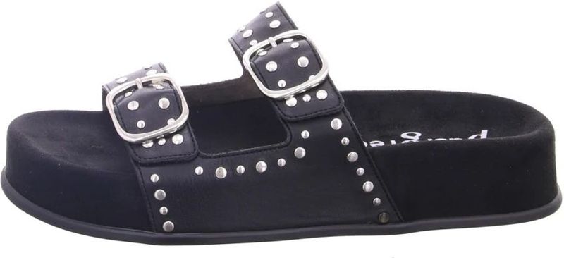 Paul Green - Muiltjes - Zwart - Imitatieleder - Anatomisch Gevormd Voetbed