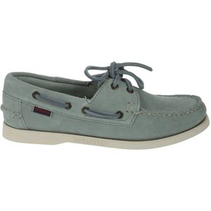 Sebago, Dames, Schoenen, Groen, Maat: 39 EU Leer,