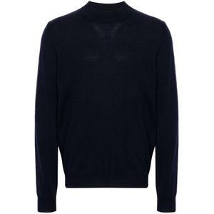 J.Lindeberg, Heren, Truien, Blauw, Maat: L Wol,