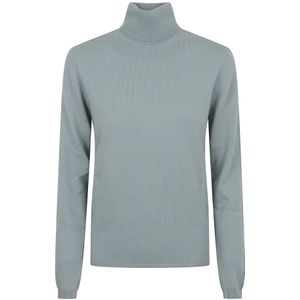 Allude, Dames, Truien, Grijs, Maat: S Kasjmier,