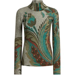 Etro, Dames, Truien, Veelkleurig, Maat: M Jersey,
